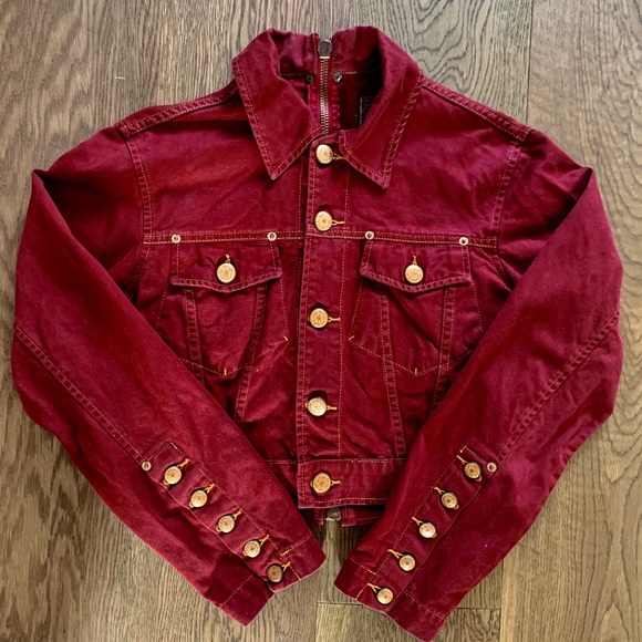 Vintage Jean Paul Gaultier Cropped Denim Jacket - Picture 1 of 4